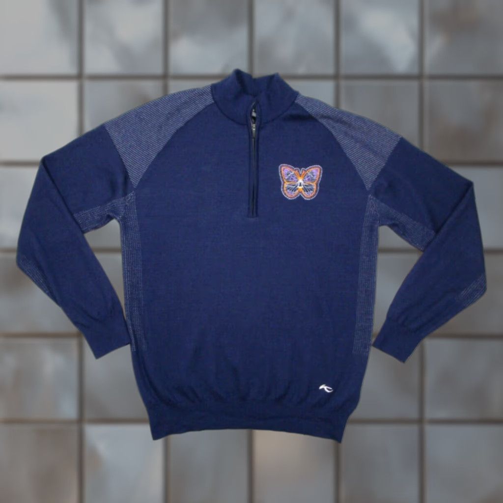 KJUS KJUS Mens Sweater Extra Large XL Blue Merino Wool Pullover Kulm Size US XL / EU 56 / 4 - 1 Thumbnail