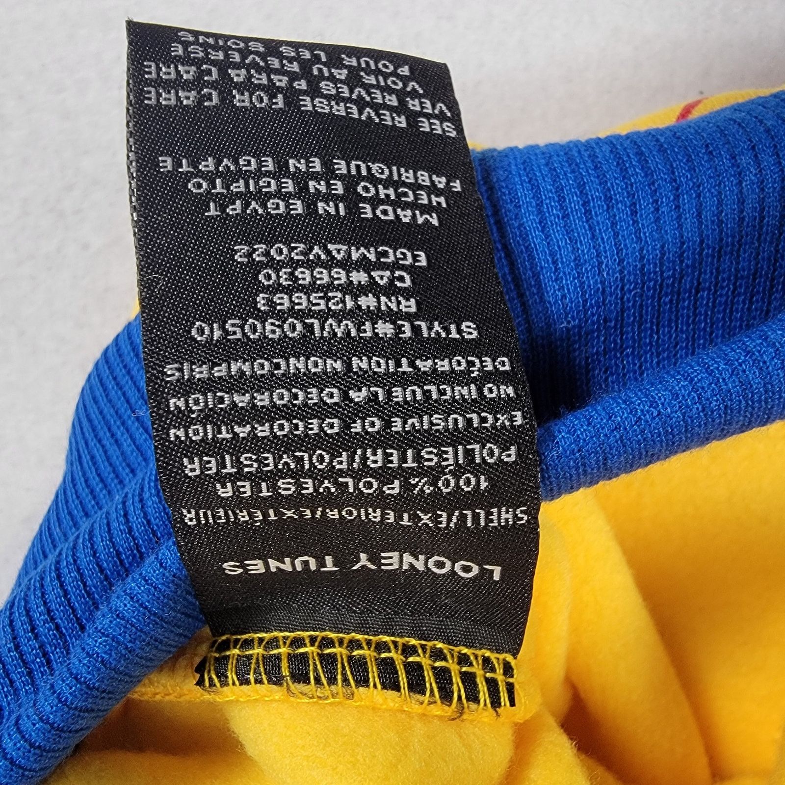 Members Only Members Only Loony Tunes Crop Top Hoodie Womens Sz S (672) Size S / US 4 / IT 40 - 9 Thumbnail