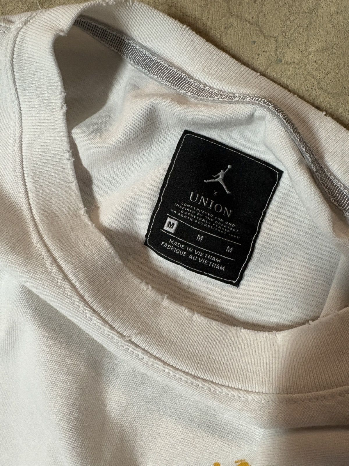 Jordan Brand × Union LA Union LA X Air Jordan M J T Tee T-shirt Sail Size Medium Size US M / EU 48-50 / 2 - 6 Thumbnail