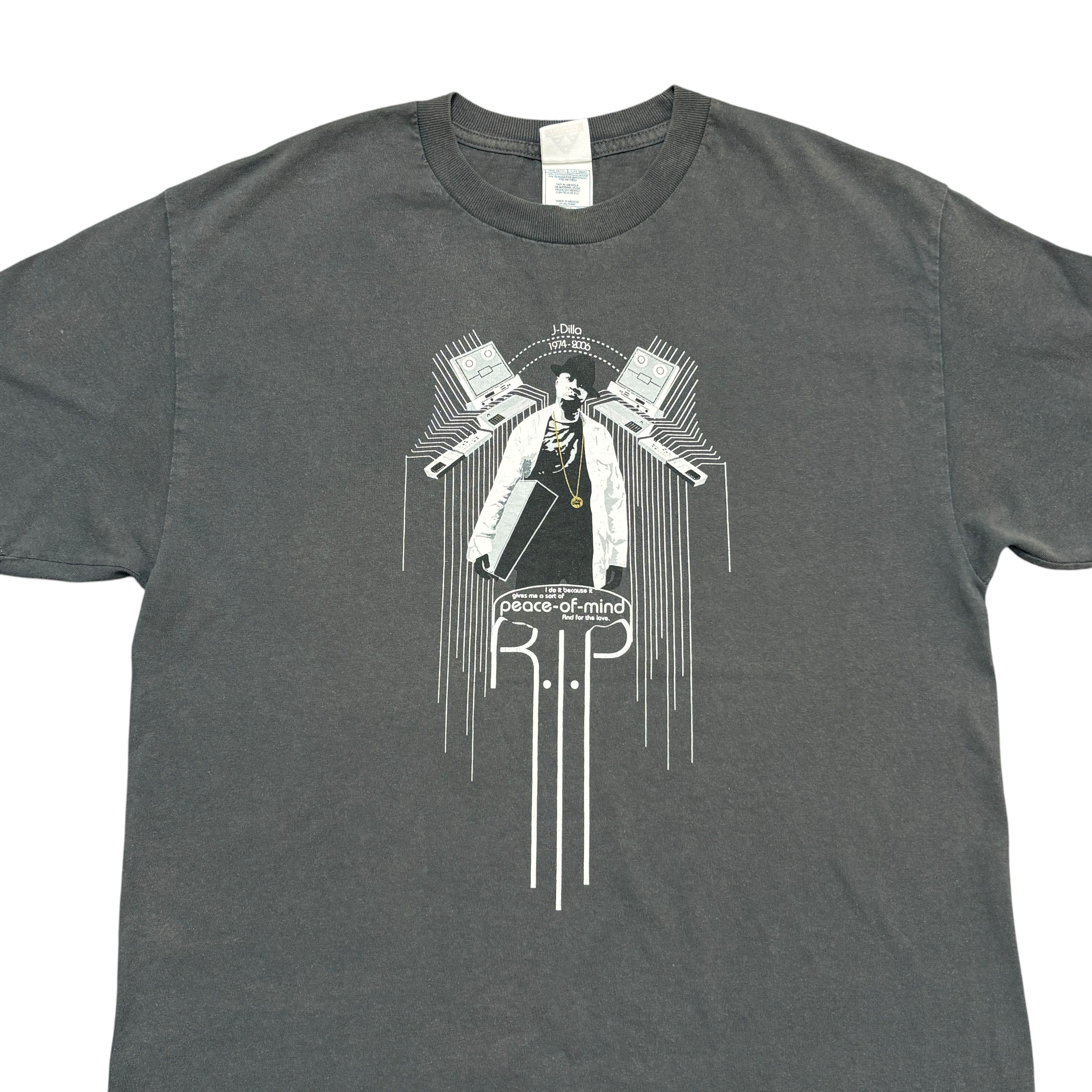 Band Tees Vintage J Dilla Shirt Y2K Hip Hop Rap Tee Stones Throw Size US L / EU 52-54 / 3 - 2 Thumbnail
