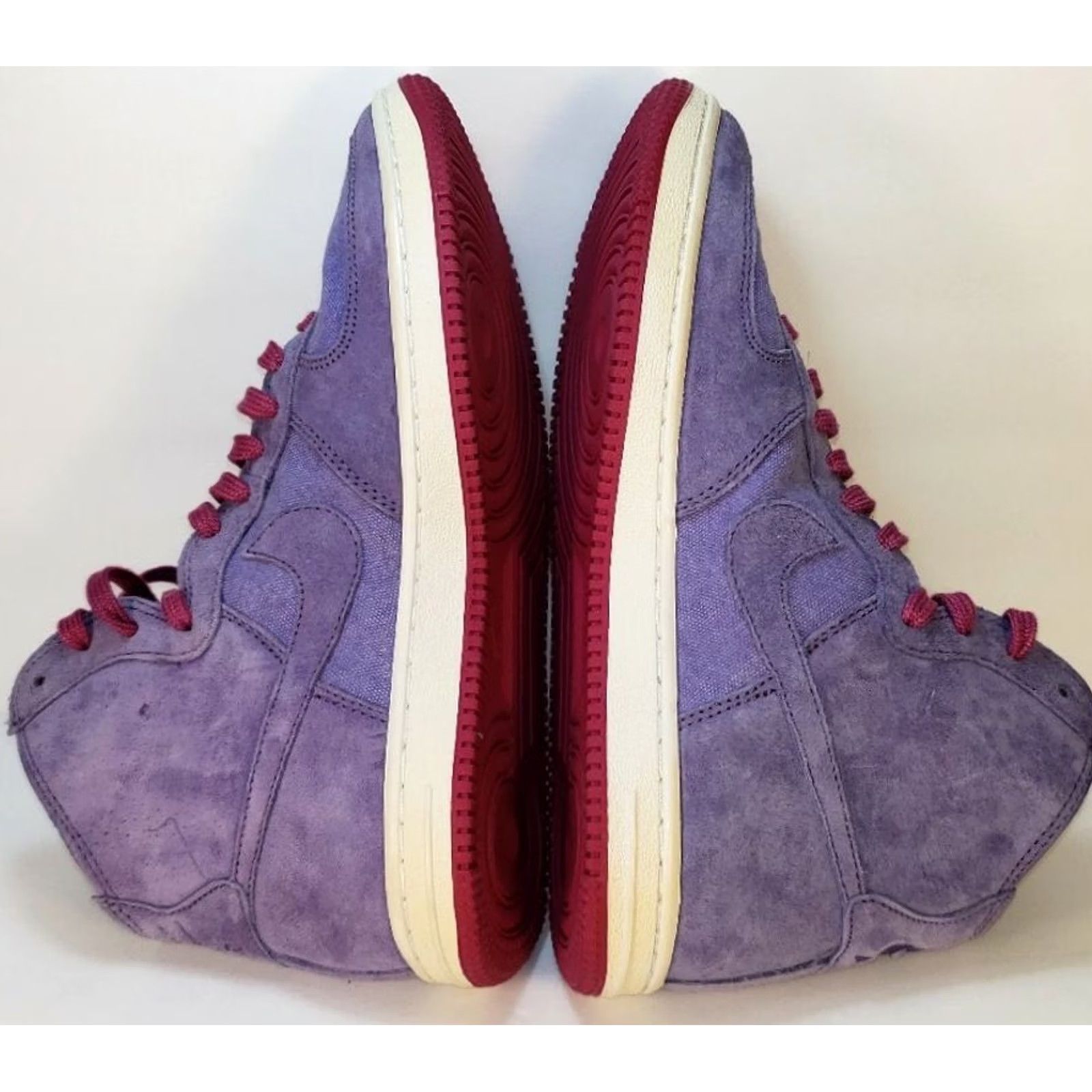 Nike Nike Air Force 1 Light Hi Decons Purple/Rave Pink Women's 6M 36.5EU 538226-500 Shoes Size US 6 / IT 36 - 7 Thumbnail