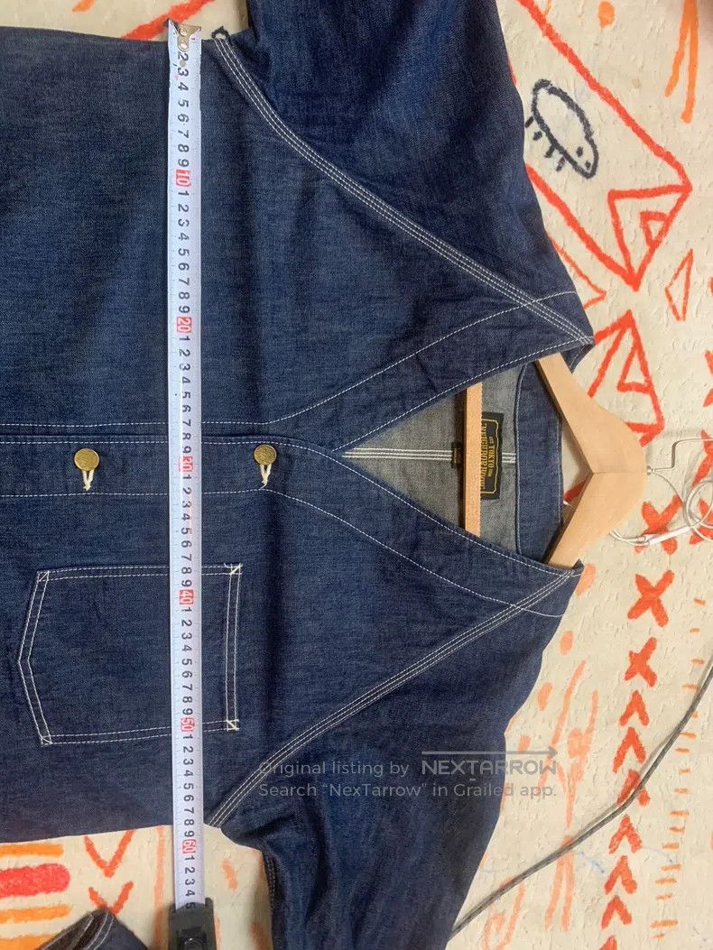 Neighborhood Neighborhood Denim Japanese-style Karate Jacket Size US L / EU 52-54 / 3 - 8 Thumbnail