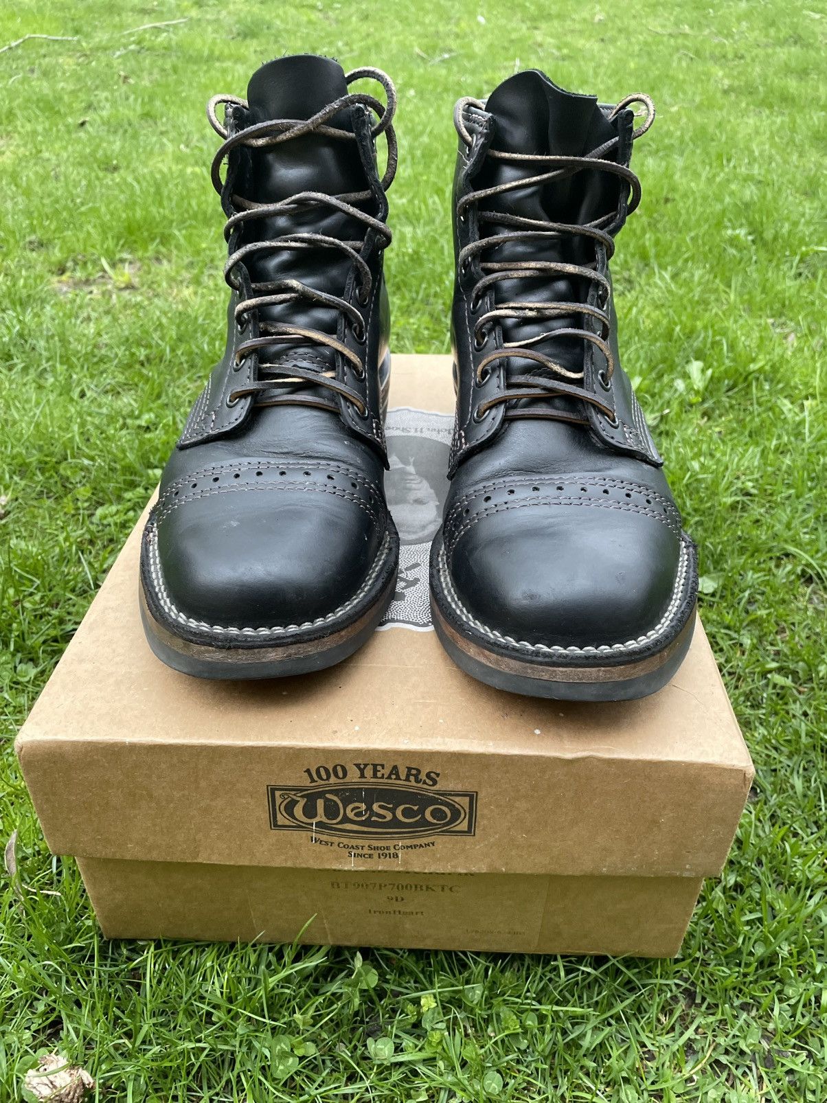 WESCO Wesco x Iron Heart “Guildsman” Black Tie Domain 9D Size US 9 / EU 42 - 3 Thumbnail