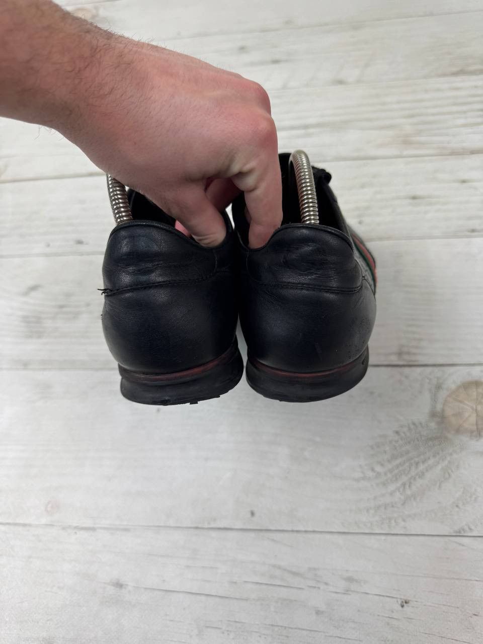 Gucci Gucci Micro Guccissima GG Low Top Leather Sneakers Size US 10.5 / EU 43-44 - 8 Thumbnail