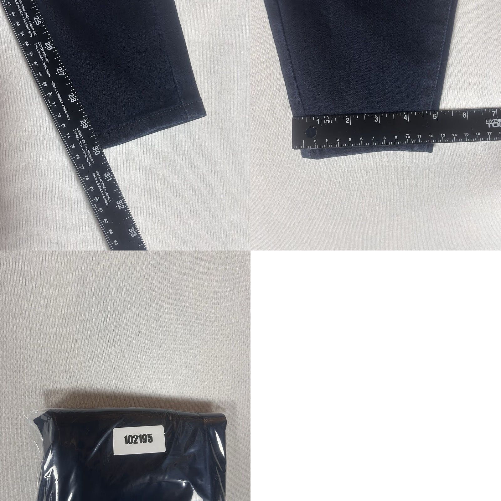 Vintage VINTAGE? No — Universal Thread Jeans Denim Jegging Pull-On High Rise 6 Black Women 30in Inseam NWT Size 28" / US 6 / IT 42 - 9 Thumbnail