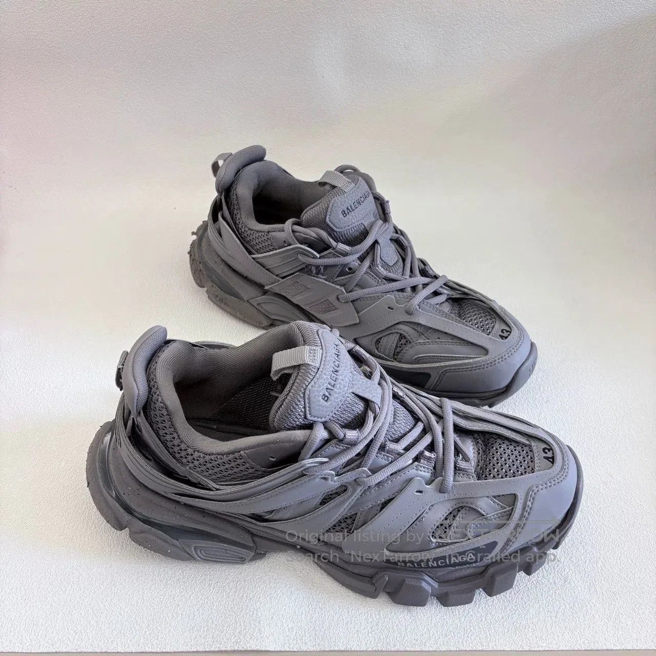 Balenciaga balenciaga track 1.0 sneaker deep gray. Size US 10 / EU 43 - 3 Thumbnail