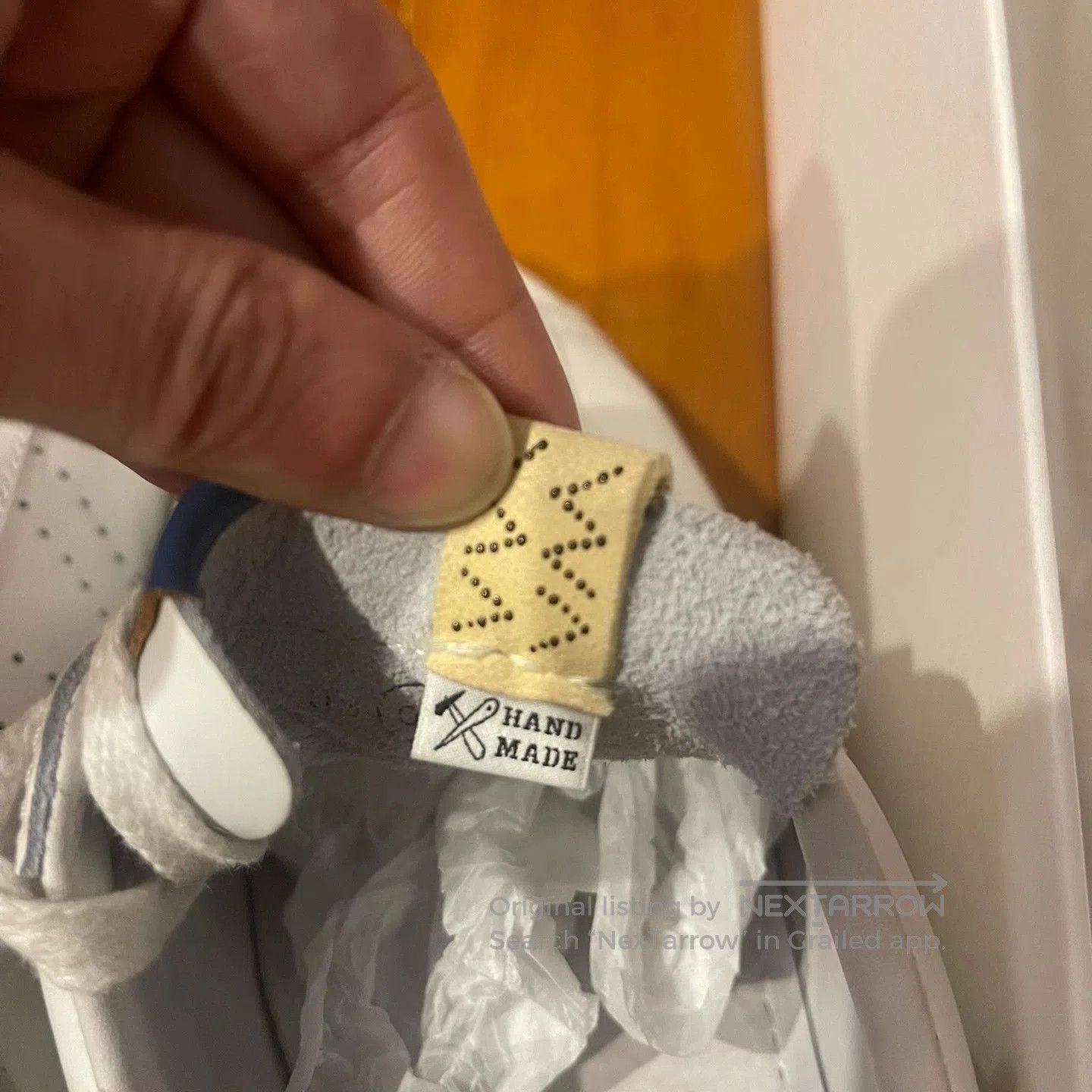 Visvim White Low-Top Sneakers Size 8. Size US 8 / EU 41 - 6 Thumbnail