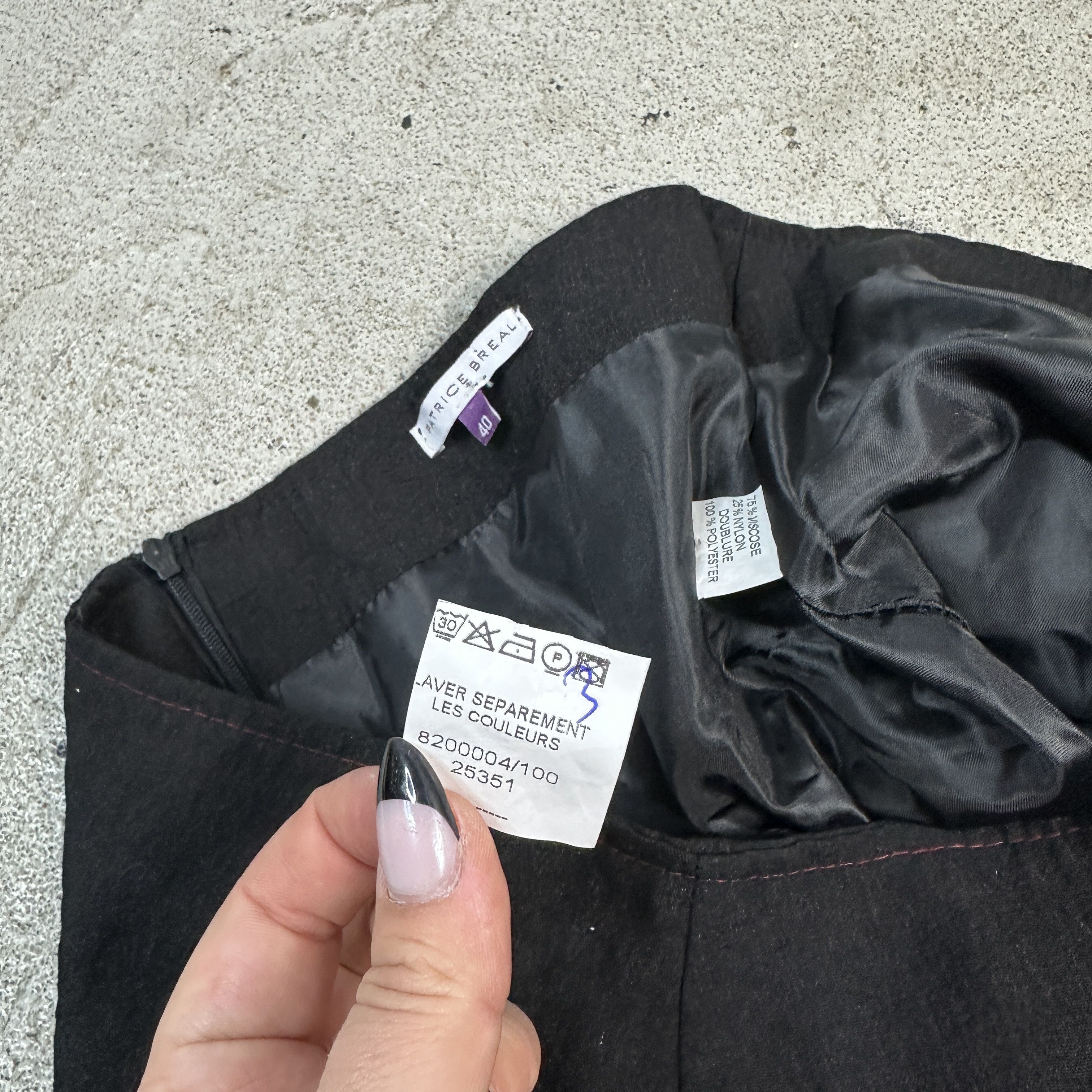 Vintage Vintage Layered Y2K Avant Garde Casual Archive Midi Skirt Size 26" / US 2 / IT 38 - 3 Thumbnail