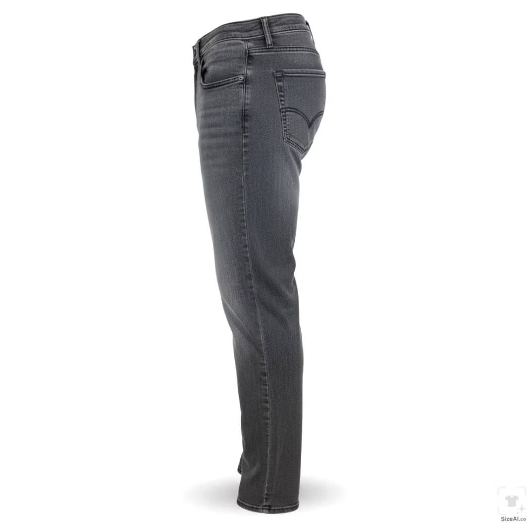 Lucky Brand Lucky Brand Mens Jeans 36x32 Gray Charcoal Wash Slim Skinny Zip Fly Size US 36 / EU 52 - 3 Thumbnail