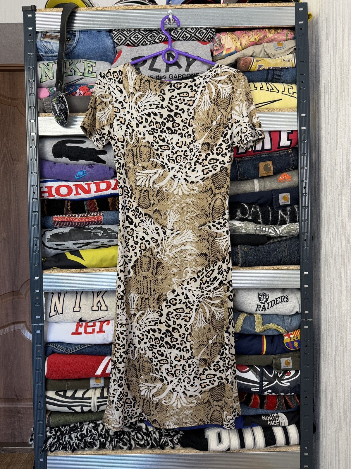 Roberto Cavalli Rare Roberto Cavalli Leopard Print Pattern Dress Size M / US 6-8 / IT 42-44 - 2 Thumbnail