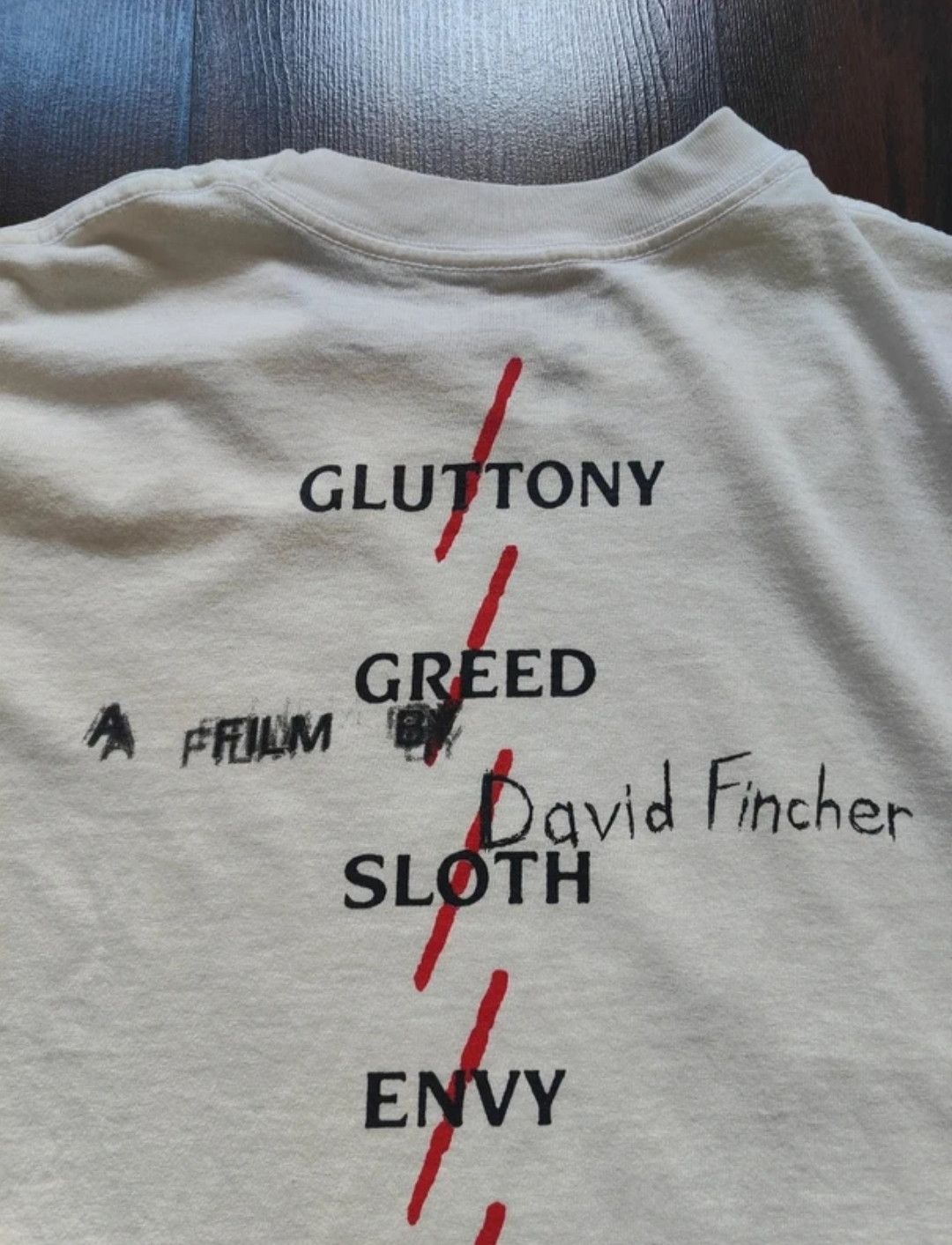 Other Super Rare Vintage Se7en Seven David Fincher XL T-shirt Size US XL / EU 56 / 4 - 6 Thumbnail