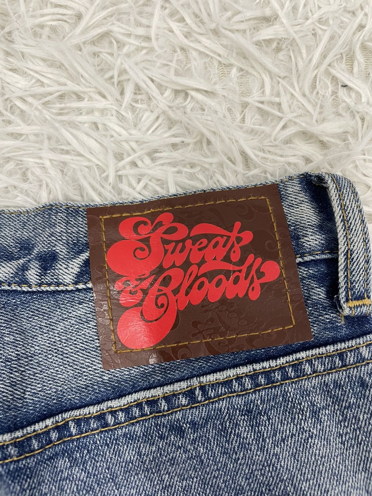 Japanese Brand Cozy Art Style Sweats & Bloods RNA Flare Jeans Pant Size US 30 / EU 46 - 12 Thumbnail