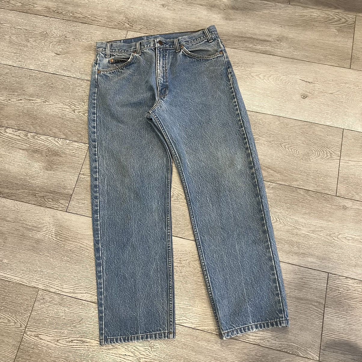 Levi s Vintage VINTAGE LEVI S 505 ORANGE TAB DENIM Grailed