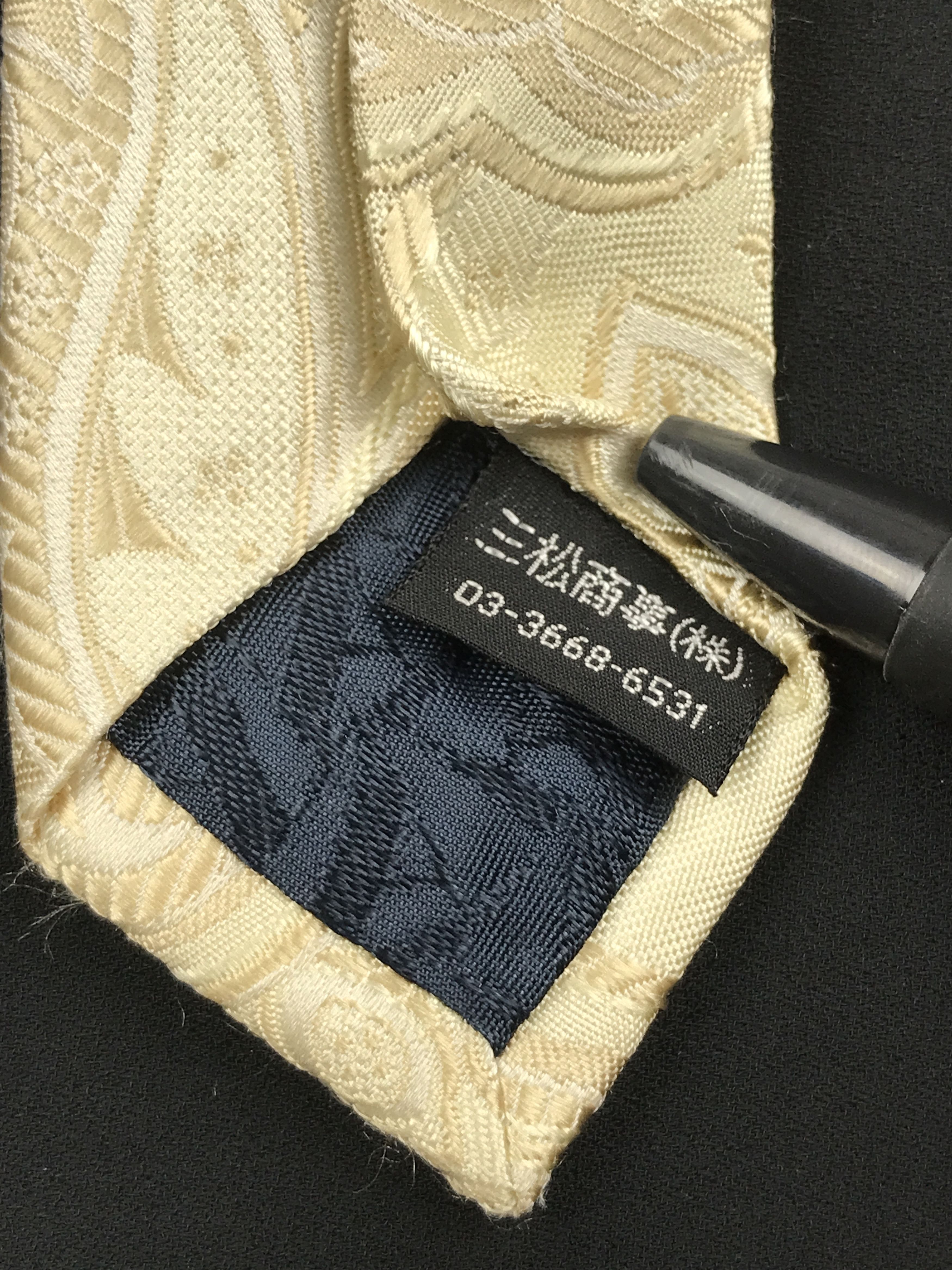 Aquascutum × Designer × Vintage Vintage Aquascutum London Silk Necktie Size ONE SIZE - 7 Thumbnail