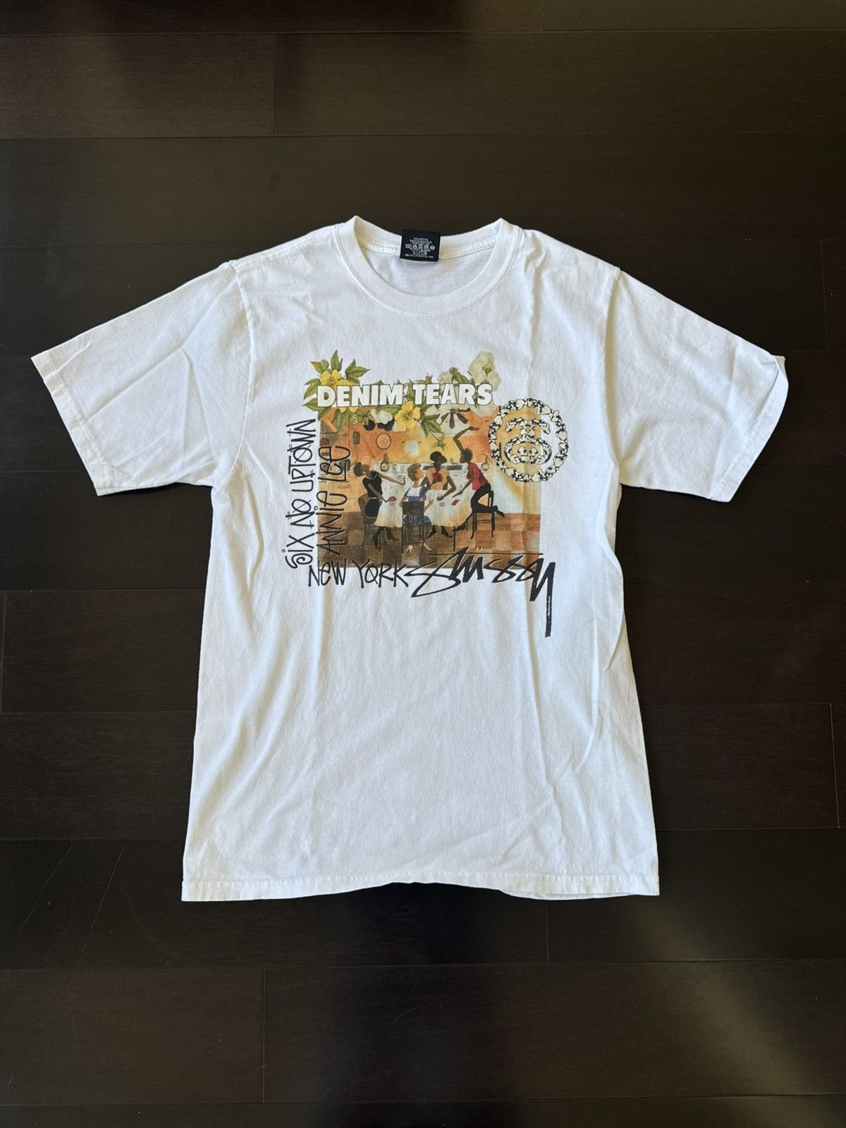 DENIM TEARS × Stussy Denim Tears x Stussy Annie Lee Artist Tee Size US S / EU 44-46 / 1 - 1 Thumbnail