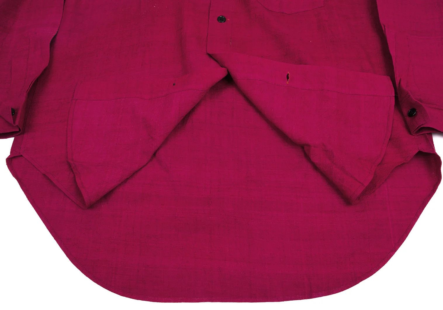 Yohji Yamamoto Yohji Yamamoto Silk Shirt Pink M Size US M / EU 48-50 / 2 - 13 Thumbnail