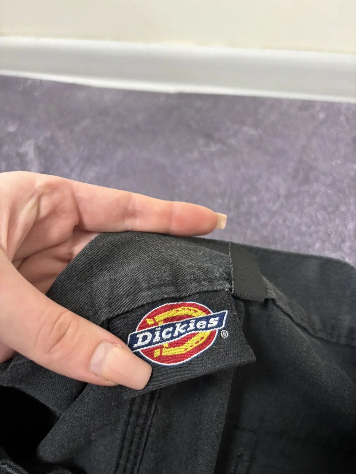 Dickies × Vintage Vintage 90s Dickies USA Black Work Hype Baggy Cargo Pants Size US 34 / EU 50 - 16 Thumbnail