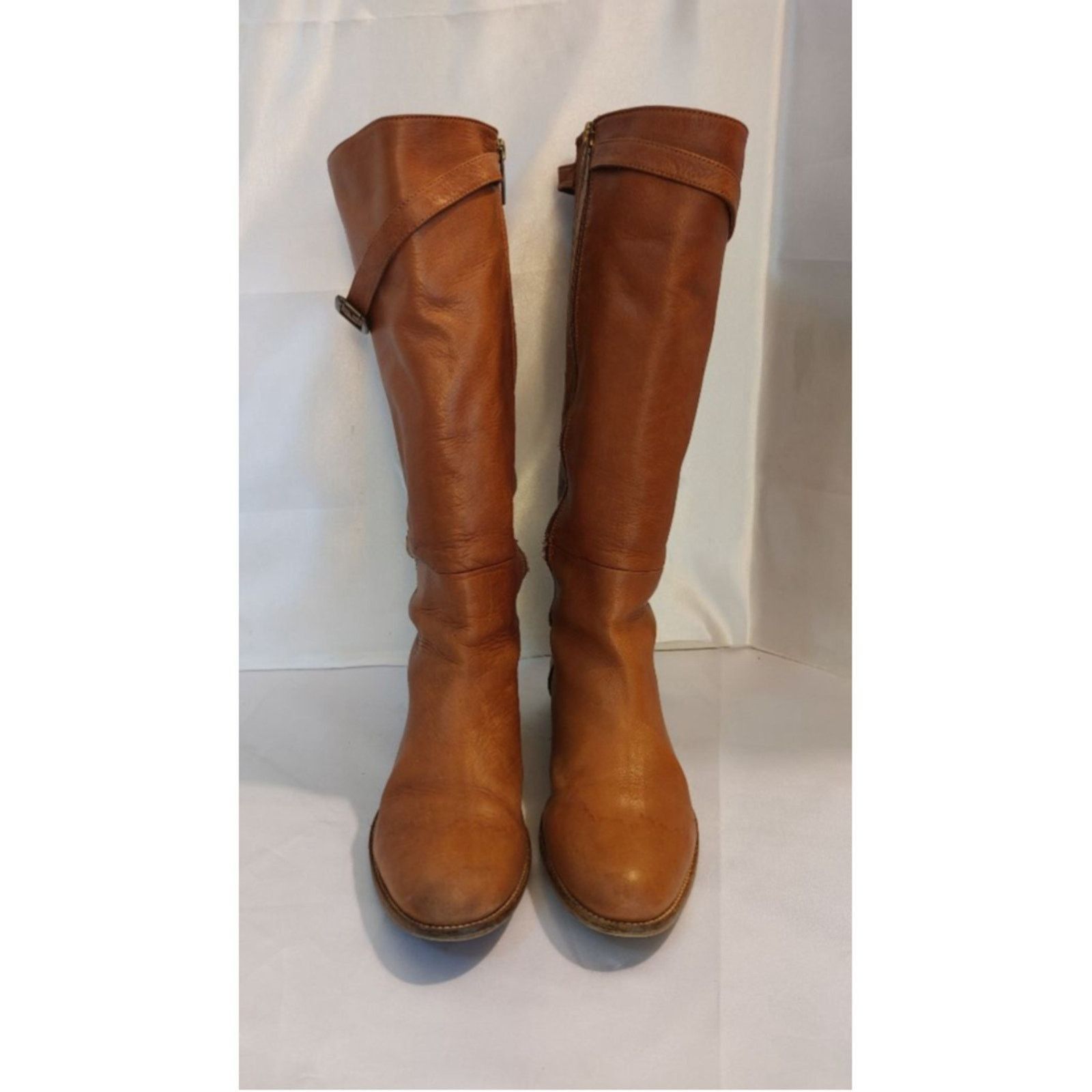 Doublewood DuoBoots Haltham Leather Boots Adjustable Calf Strap Size 39 Size US 8.5 / IT 38.5 - 5 Thumbnail
