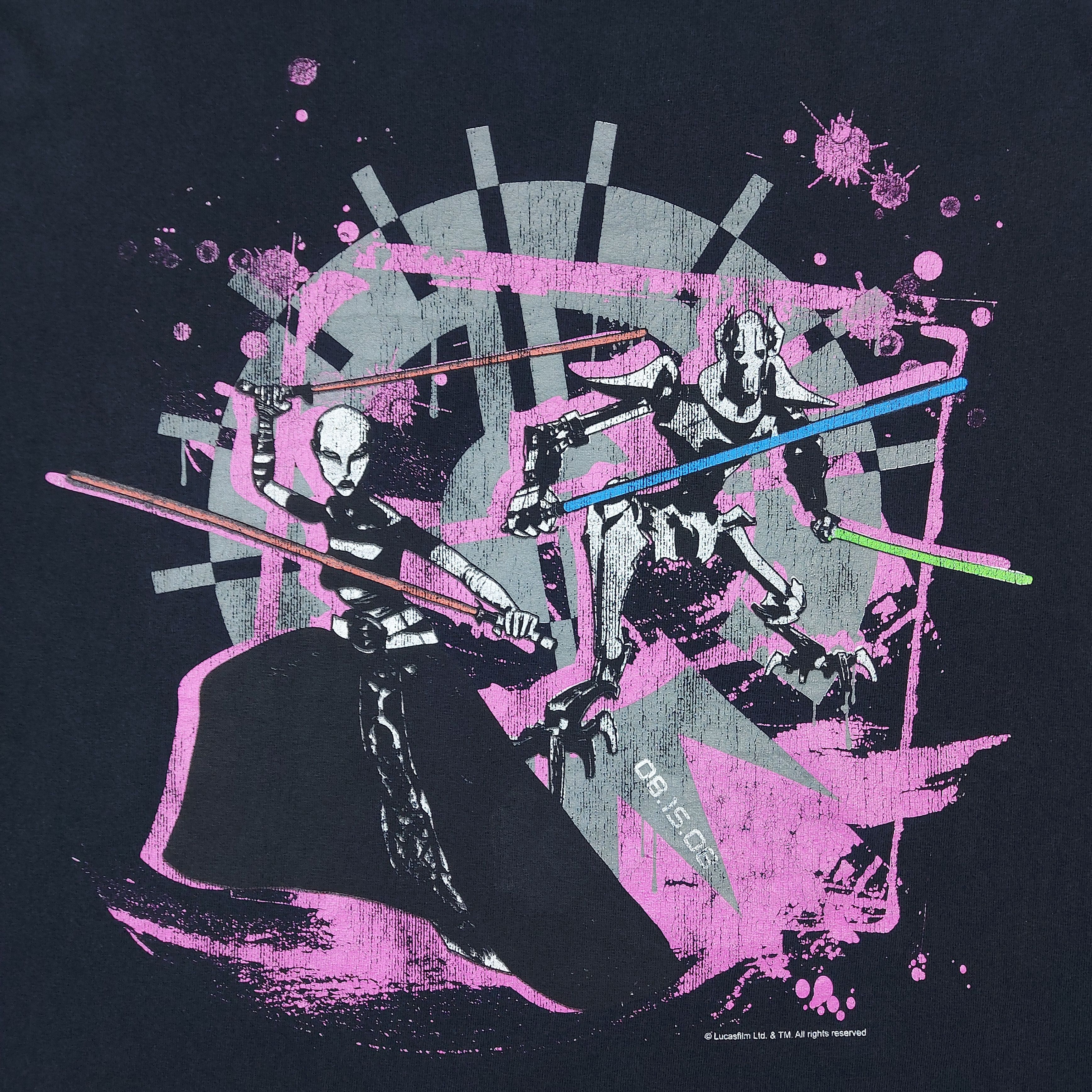 Star Wars VERY RARE Vintage Star Wars The Clone Wars Animation TEE Size US XL / EU 56 / 4 - 4 Thumbnail
