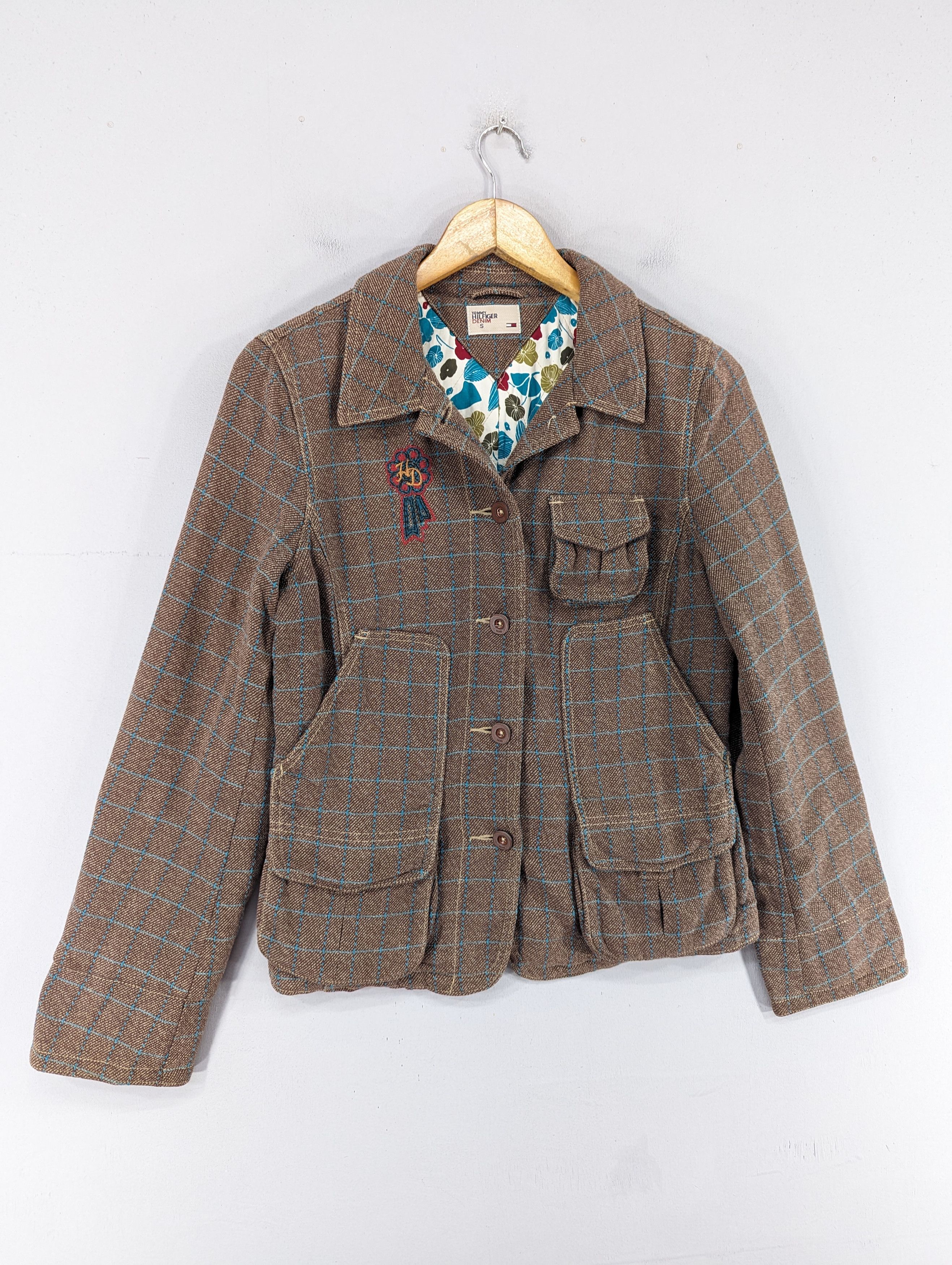 Tommy Hilfiger Tommy Hilfiger Denim Blazer Jacket Brown Size S / US 4 / IT 40 - 3 Thumbnail
