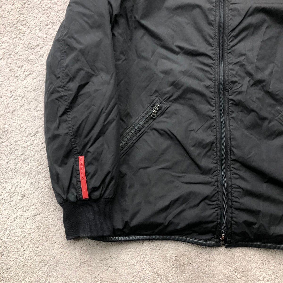 Prada Prada Red Tab Fleece Lined Coat Jacket Size US M / EU 48-50 / 2 - 3 Thumbnail