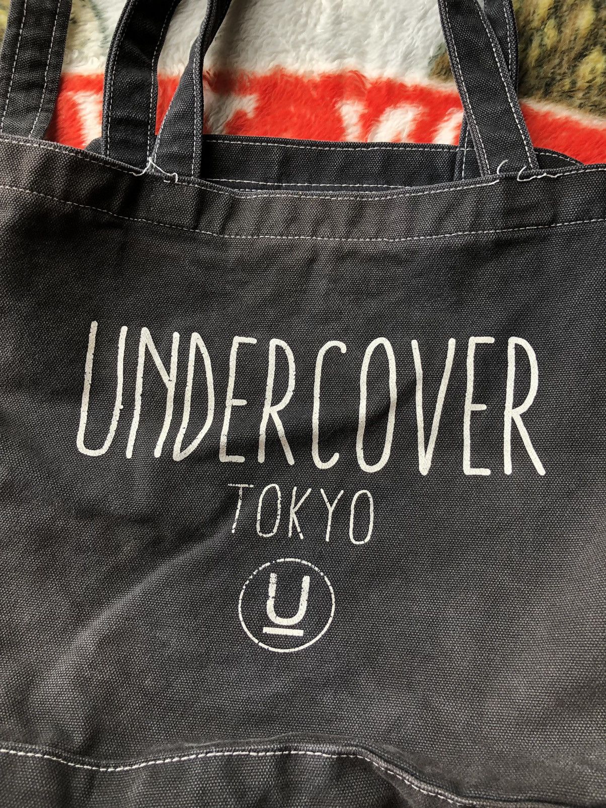 Undercover Vintage Undercover Tokyo Canvas Tote Bag Black Size ONE SIZE - 7 Thumbnail
