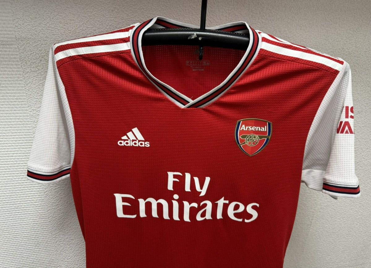 Adidas Arsenal adidas soccer jersey L sz Size US L / EU 52-54 / 3 - 4 Thumbnail