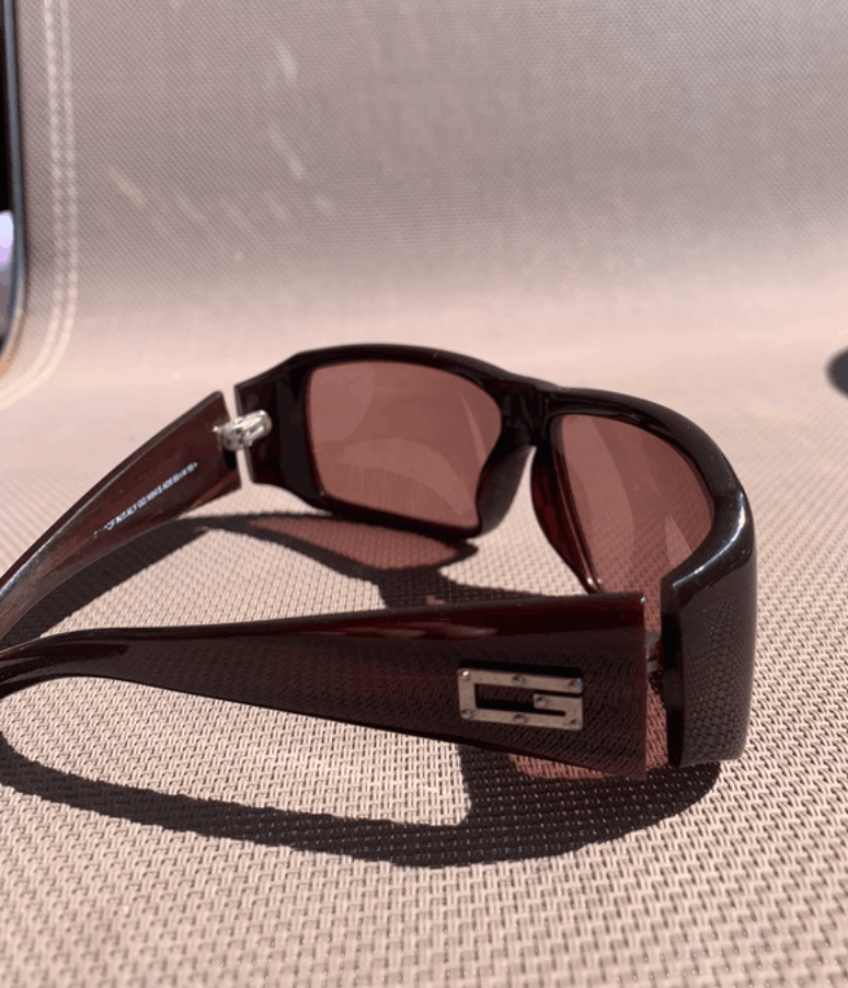 Gucci × Tom Ford × Vintage Gucci Sunglasses Logo Shield Mask Pop Vintage Size ONE SIZE - 1 Thumbnail