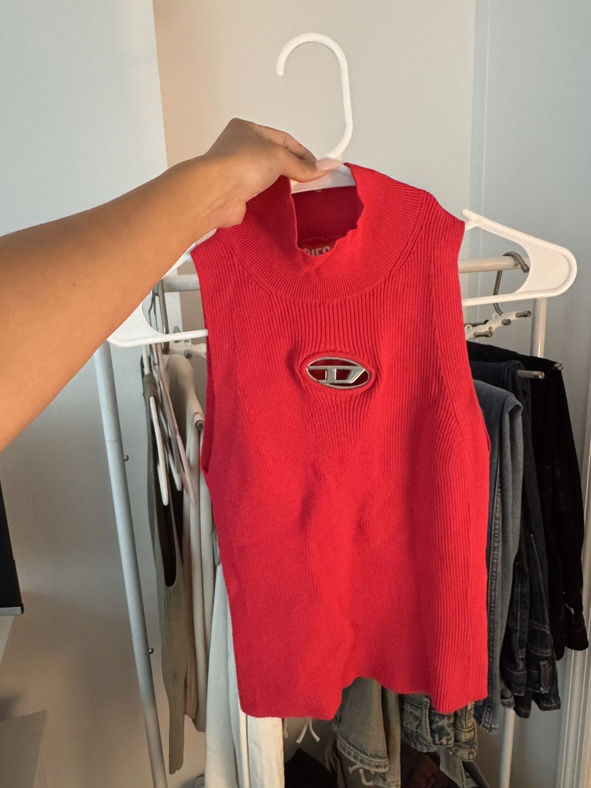 Diesel Pink Diesel Tank Top Size M / US 6-8 / IT 42-44 - 3 Thumbnail