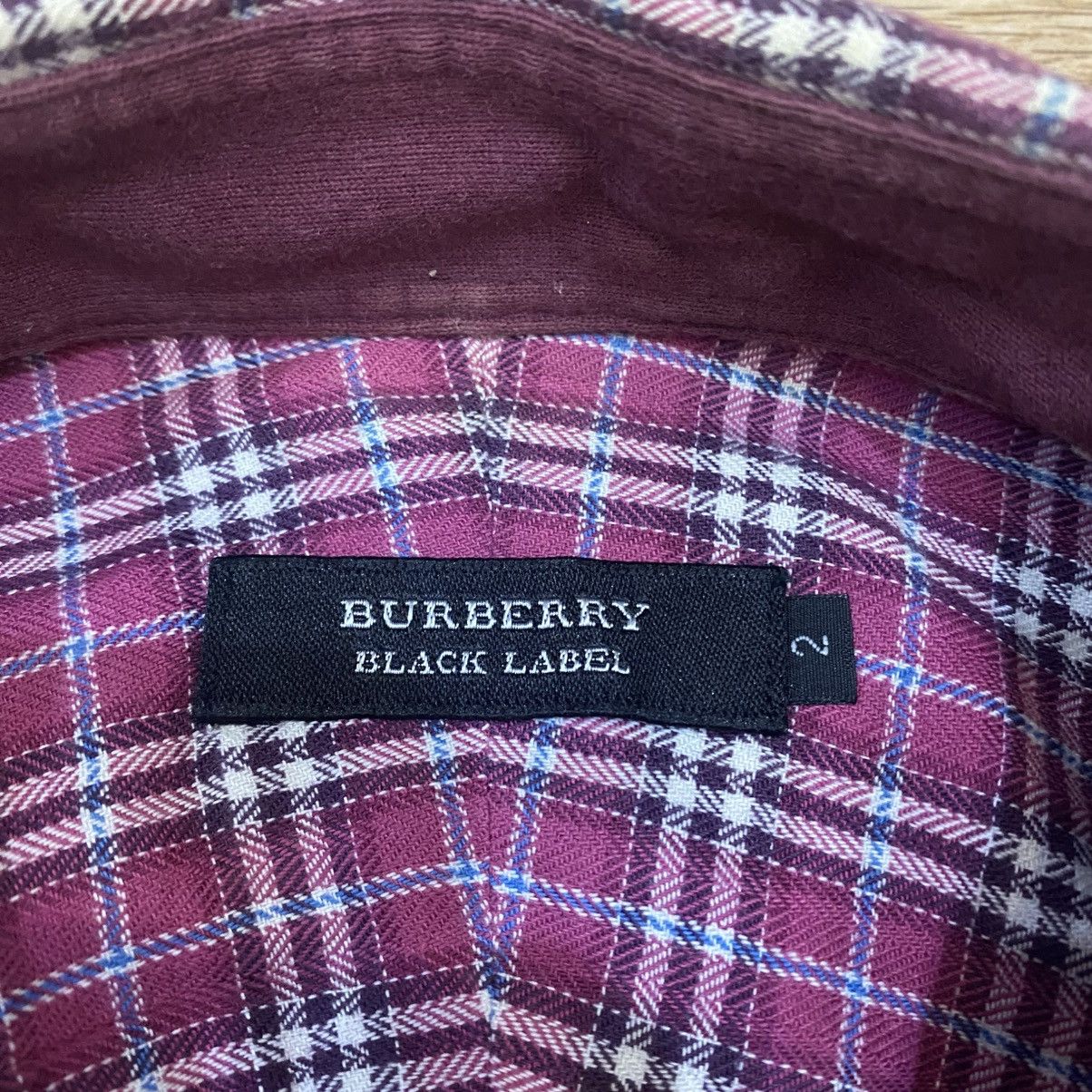 Burberry Burberry Black Label Plaid Button Up Shirt Size US M / EU 48-50 / 2 - 8 Thumbnail