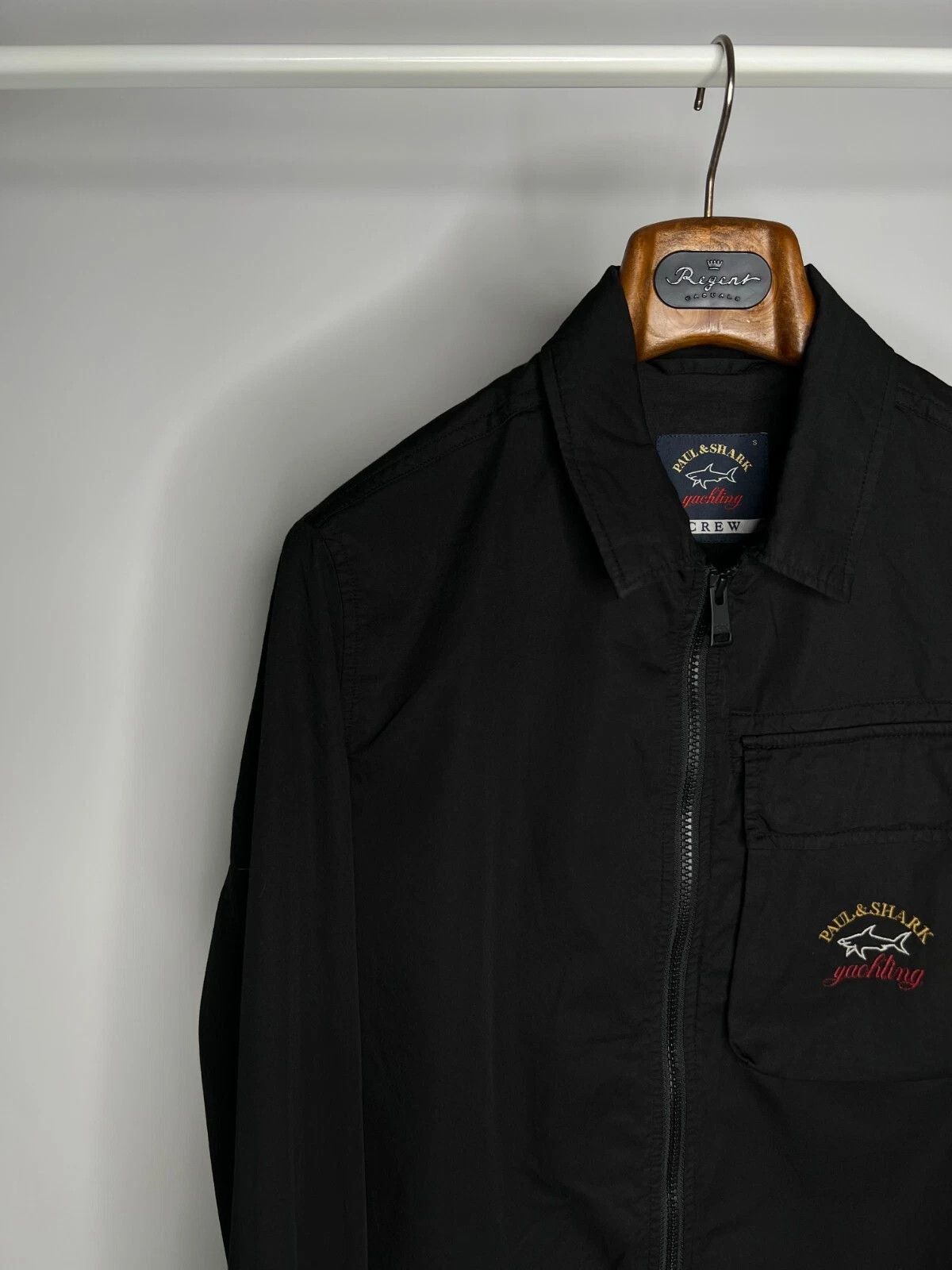 Paul & Shark Paul & Shark Yachting Crew Casual Black Jacket Cotton Size US S / EU 44-46 / 1 - 2 Thumbnail