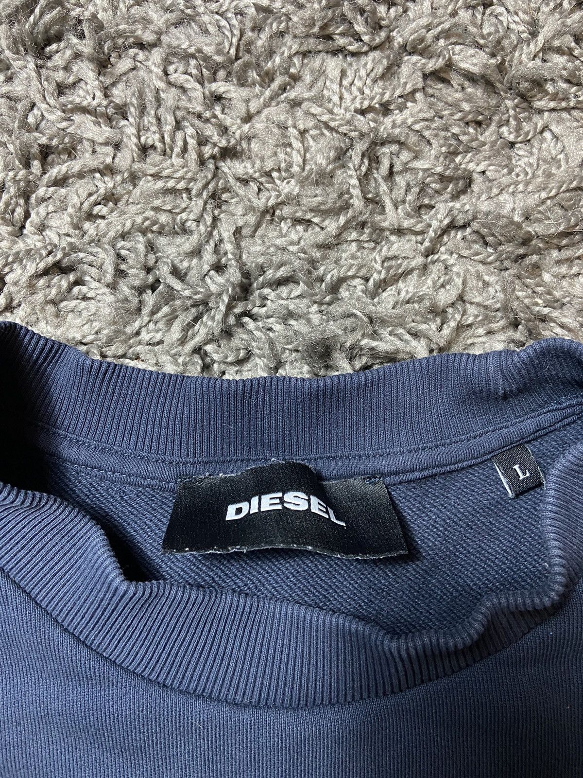 Diesel × Vintage DIESEL DENIM DEVISION VINTAGE Y2K STYLE COTTON SWEATSHIRT Size US L / EU 52-54 / 3 - 4 Thumbnail