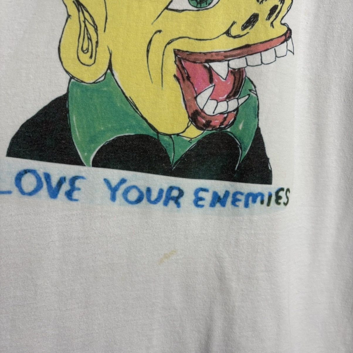 Band Tees Vintage 00s Daniel Johnston Fear Yourself Band Tee / Nirvana Size US XL / EU 56 / 4 - 7 Thumbnail