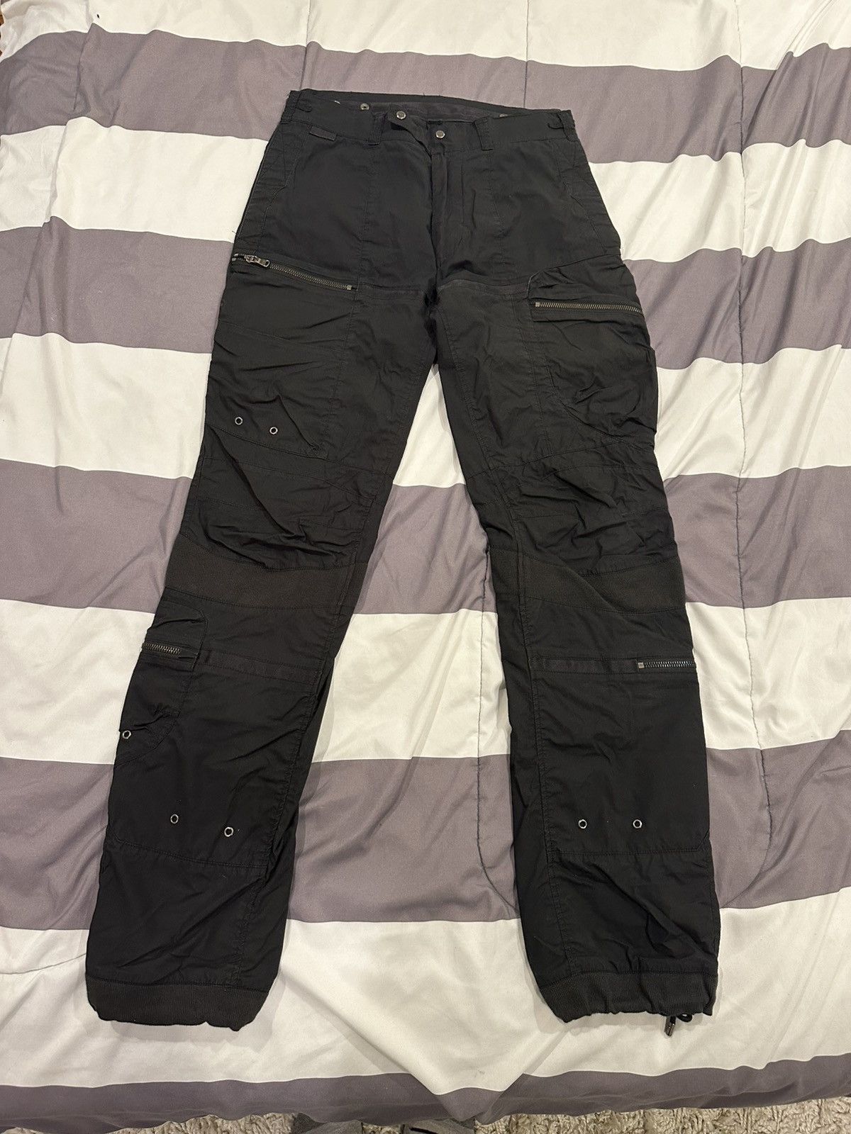 RLX Ralph Lauren Black RLX Ralph Lauren Cargo Pants Size US 30 / EU 46 - 1 Thumbnail