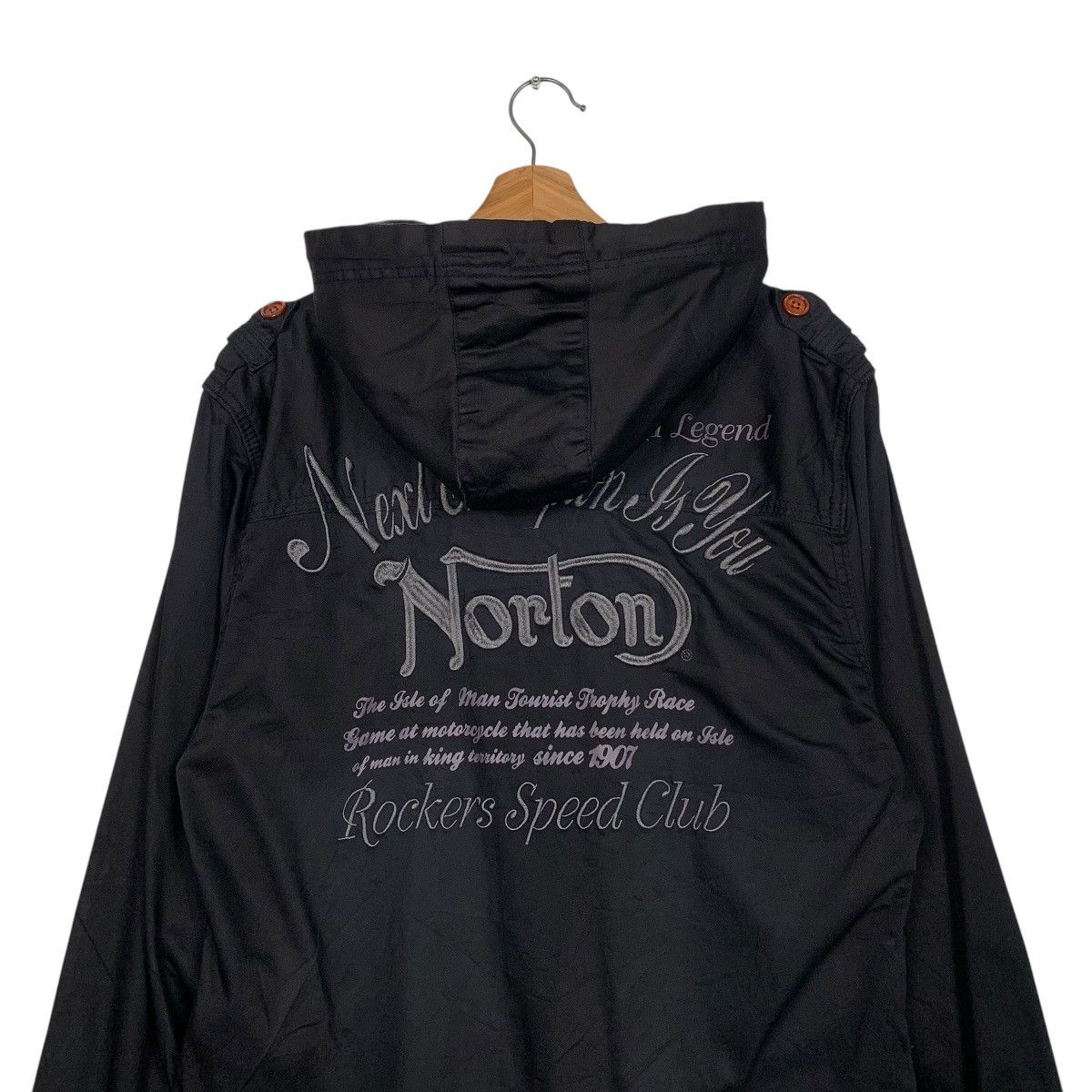 Norton Norton Motorcycle Hooded Jacket Size US L / EU 52-54 / 3 - 8 Thumbnail