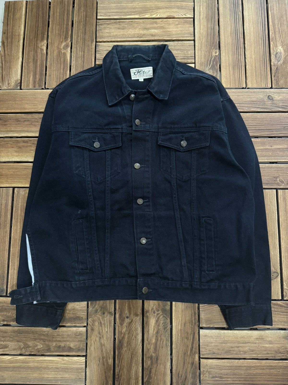 Anime Custom Painted Sakuragi Hanamichi Denim Jacket Size US L / EU 52-54 / 3 - 3 Thumbnail