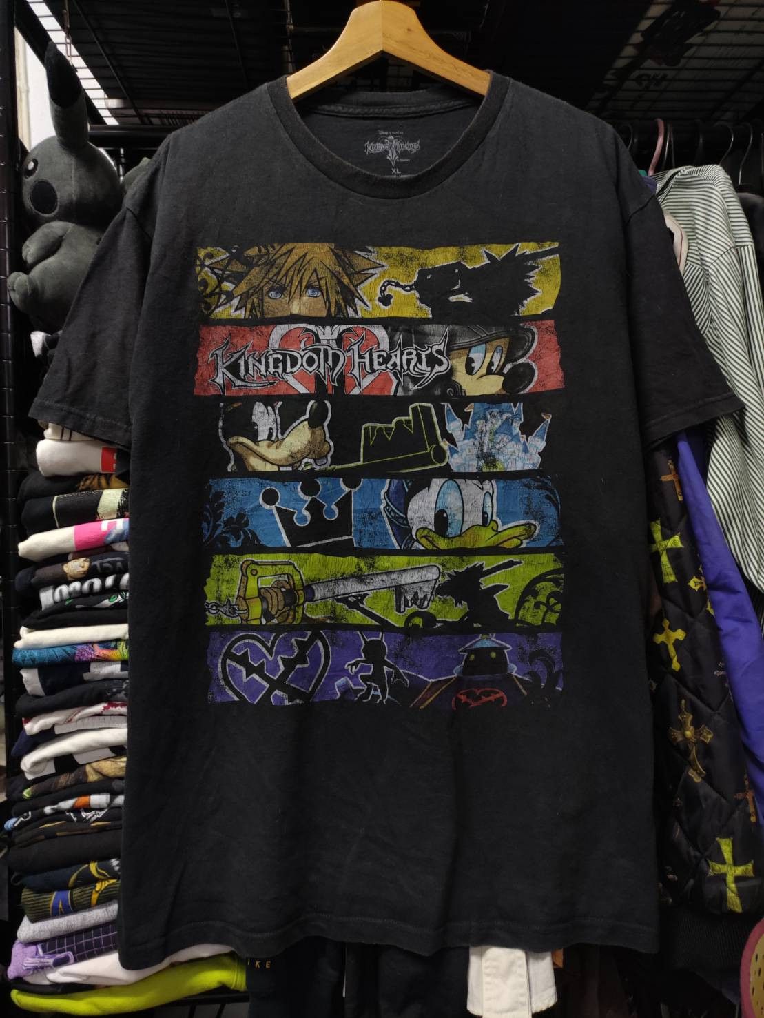 Disney Kingdom Hearts Disney Game Promo T-Shirt Size US XL / EU 56 / 4 - 2 Thumbnail
