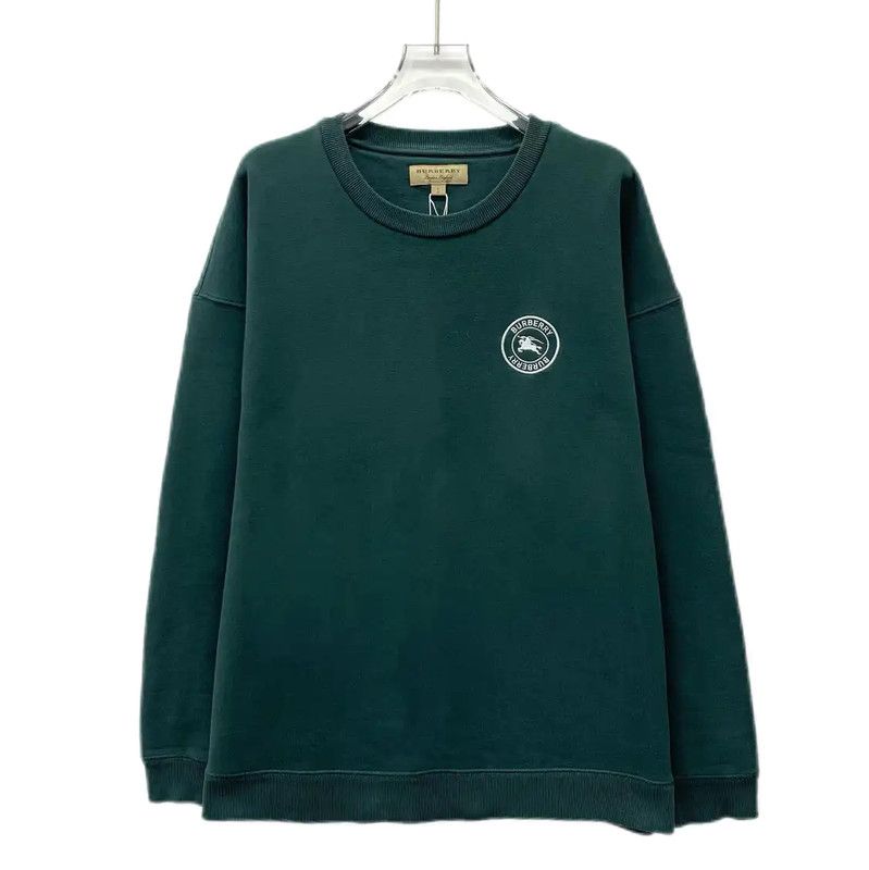 Burberry Burberry Men's Dark Green Cotton Sweatshirt Size US L / EU 52-54 / 3 - 1 Thumbnail