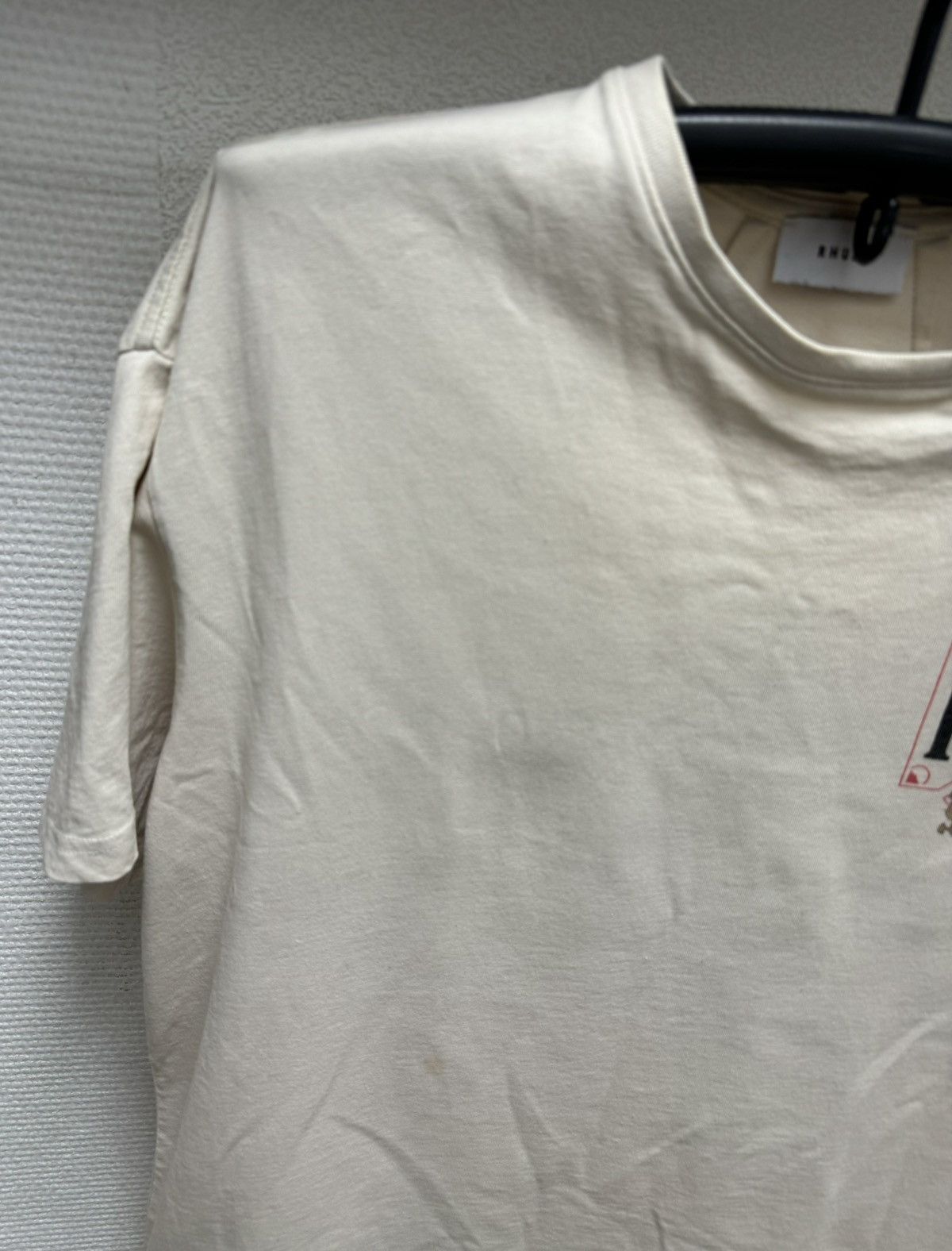 Rhude Rhude big logo t-shirt Xl sz made in usa MADEINUSA Size US XL / EU 56 / 4 - 3 Thumbnail