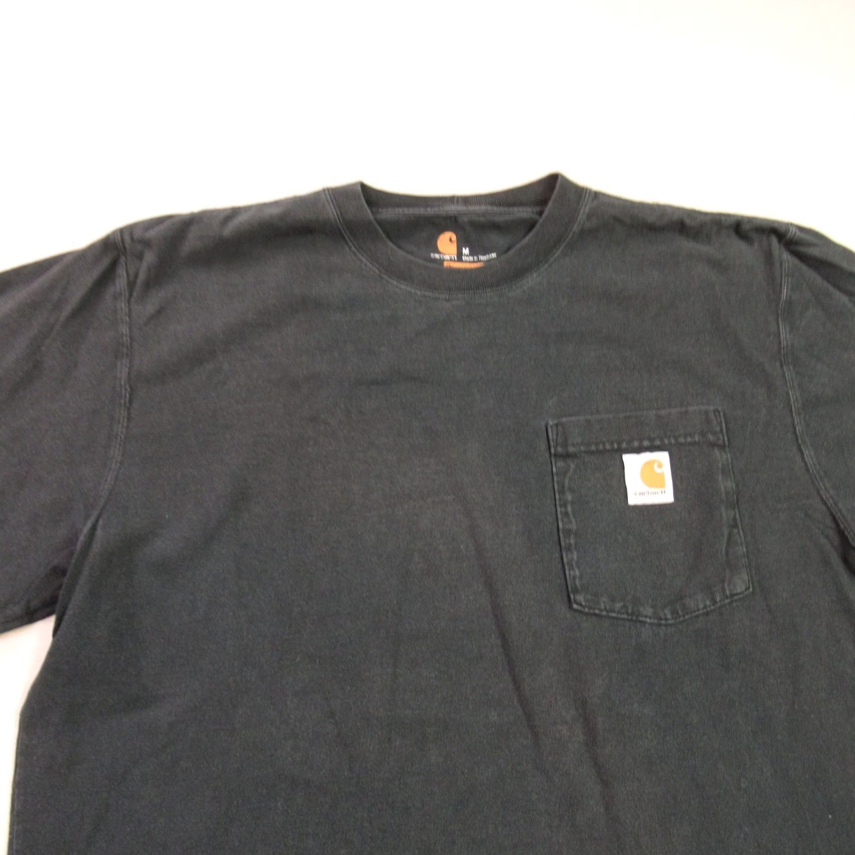 Carhartt Carhartt Shirt Mens M Long Sleeve Crew Neck Lightweight Black Cotton Logo Size US M / EU 48-50 / 2 - 3 Thumbnail
