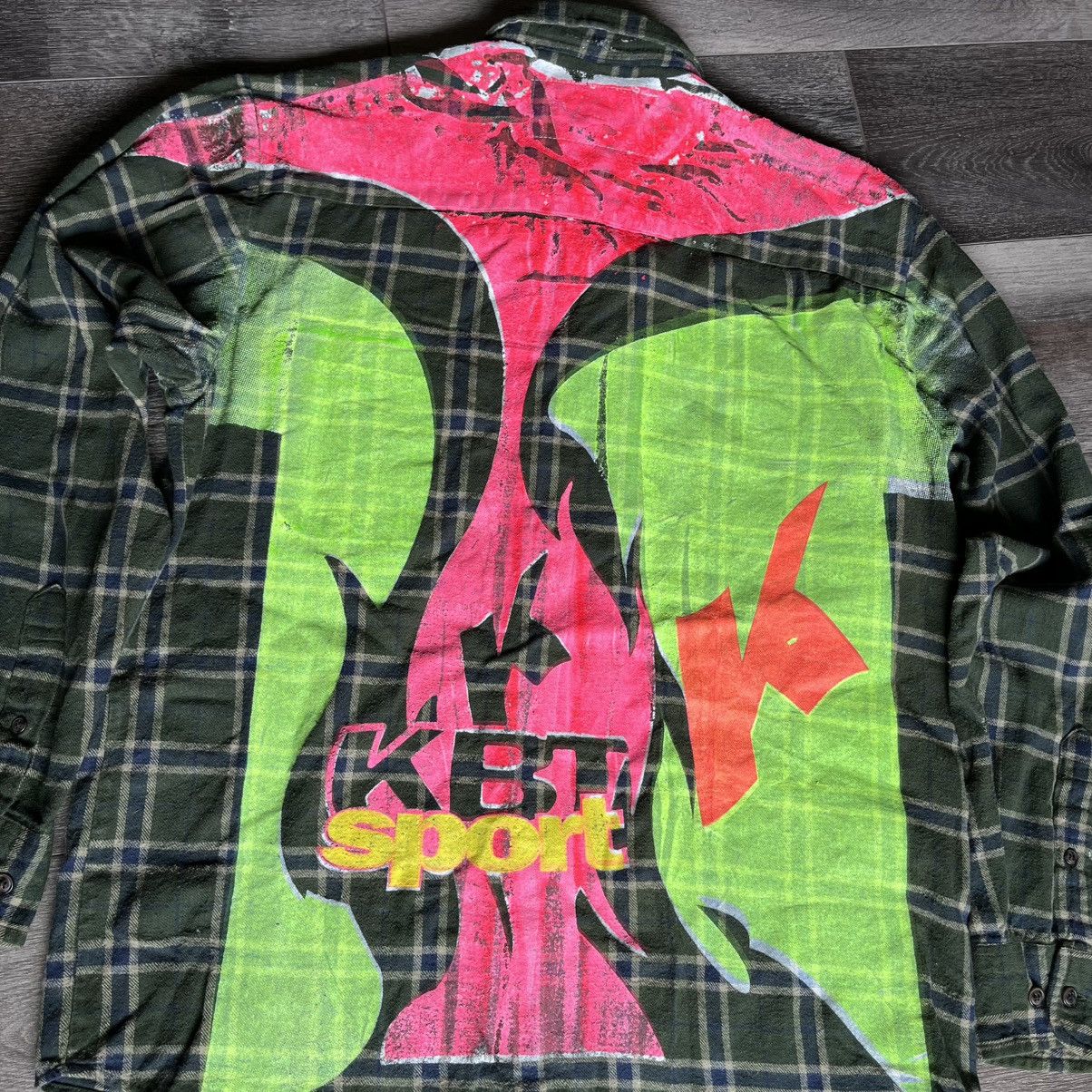 Kentucky Boy Tyler Kentucky Boy Tyler MotoX Sport Flannel Button Up Shirt Logo Size US M / EU 48-50 / 2 - 4 Thumbnail