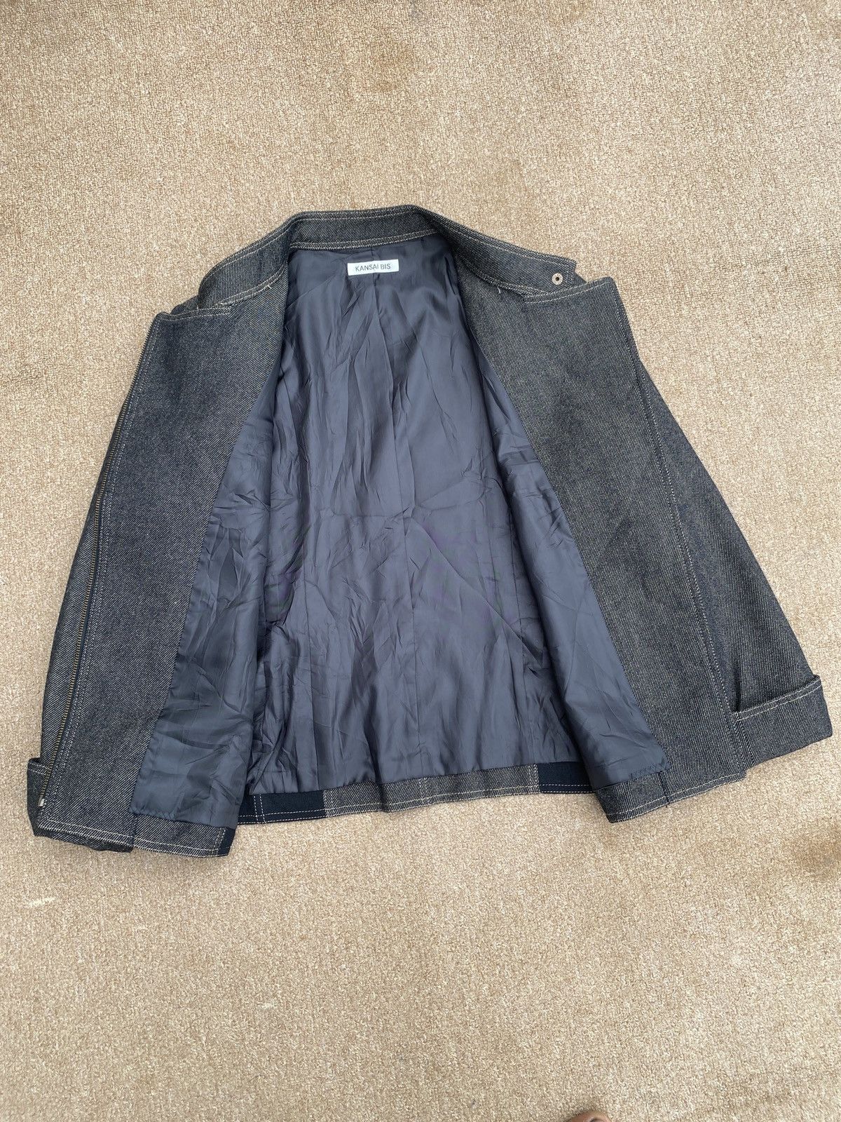 Kansai Yamamoto × Vintage Vintage kansai bis by kansai yamamoto zipper jacket Size L / US 10 / IT 46 - 11 Thumbnail