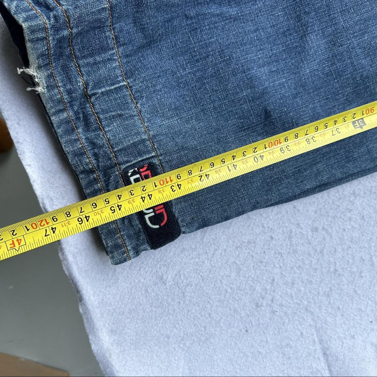 Marithe + Francois Girbaud × Vintage Vintage Girbaud Shuttle Tape Baggy Y2K Jeans Skater 38x34 Size US 38 / EU 54 - 7 Thumbnail