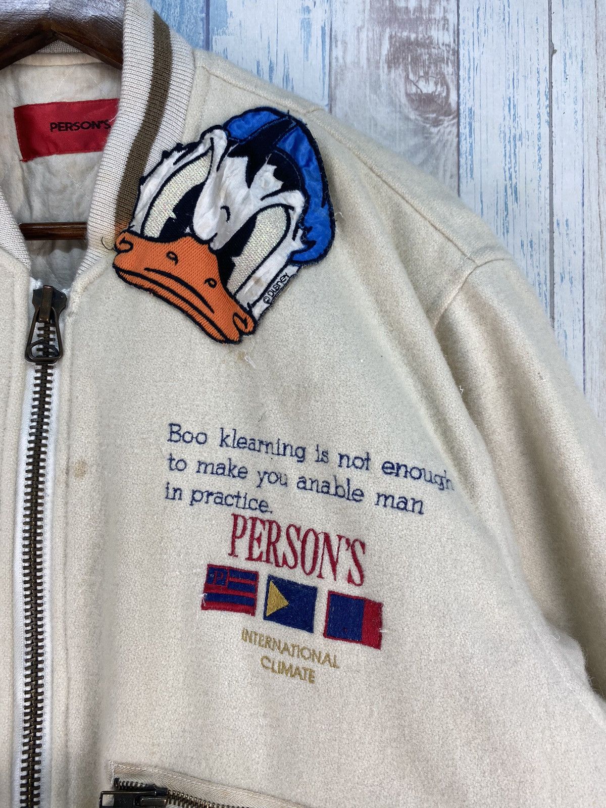 PERSON'S Person’s Varsity Jacket Size US XL / EU 56 / 4 - 4 Thumbnail