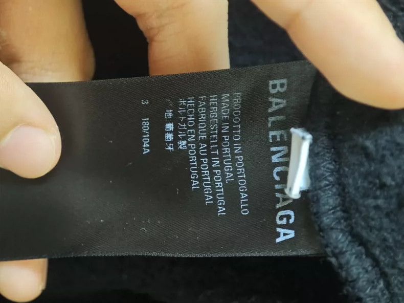 Balenciaga Balenciaga LOGO hooded zipper sweater coat at the back Size US L / EU 52-54 / 3 - 4 Thumbnail