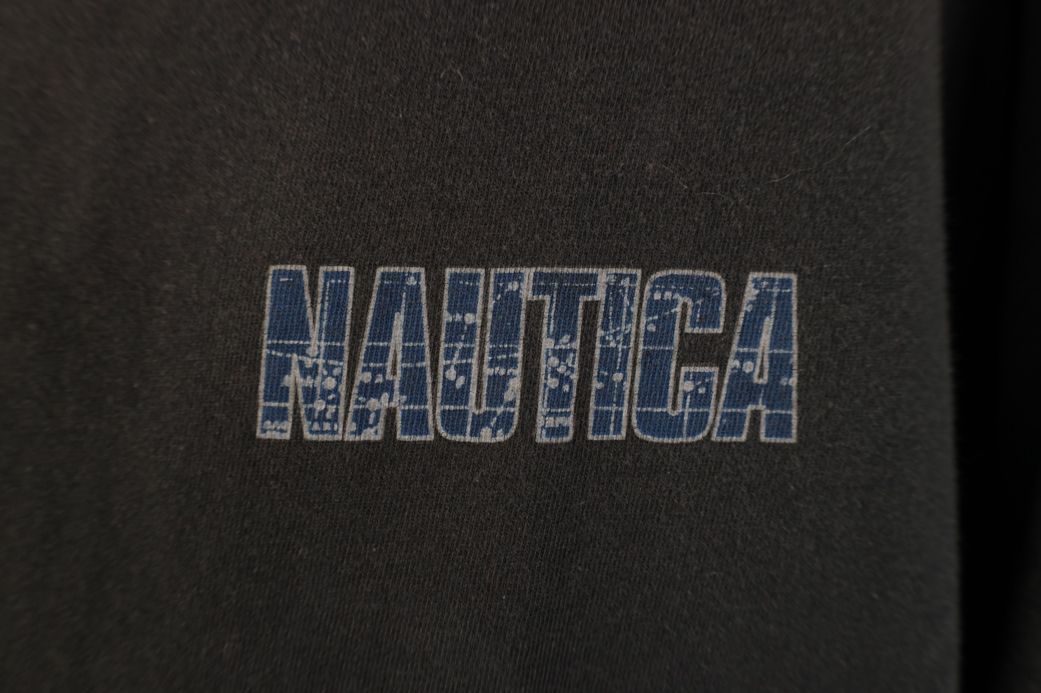Nautica Vintage 90s Nautica Spell Out Sailing Long Sleeve T-Shirt Size US XL / EU 56 / 4 - 4 Thumbnail