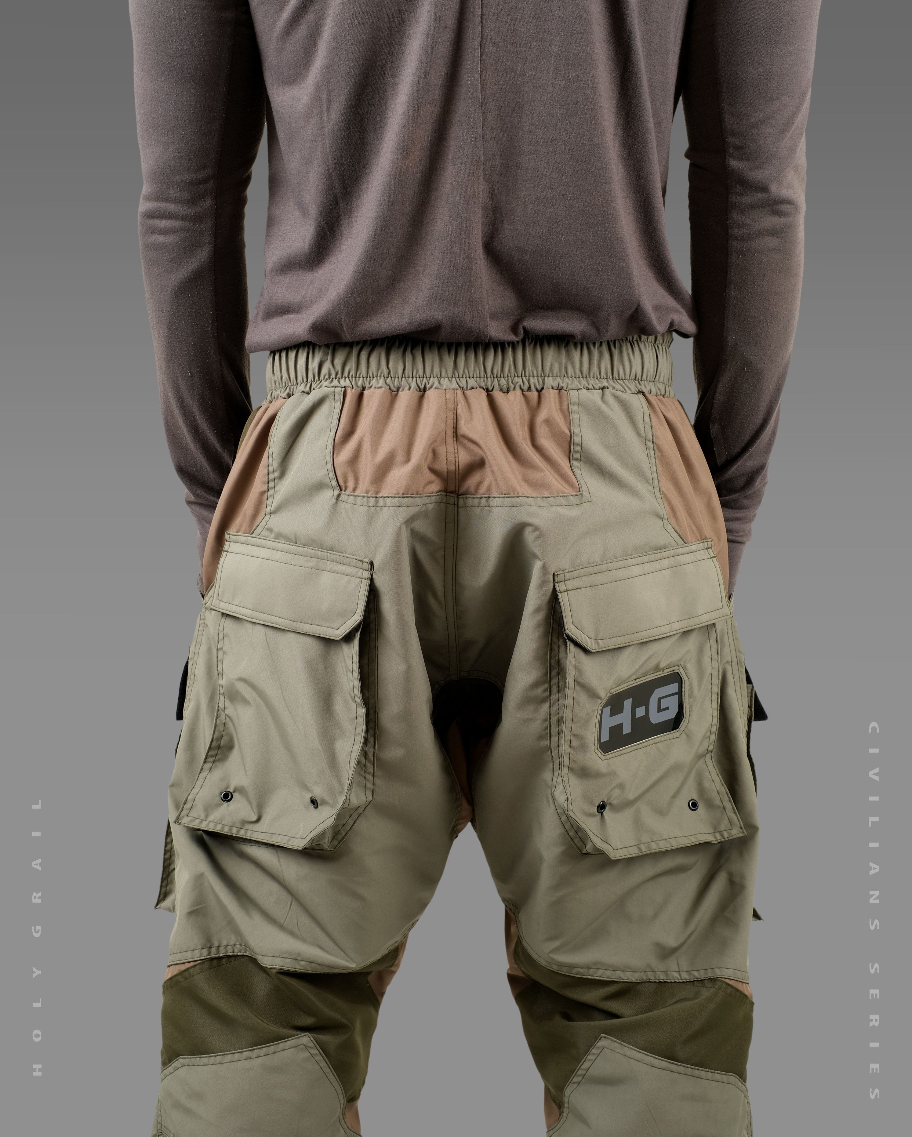 Hi Tec H-G " C I V I L I A N S " TECHWEAR CYBERPUNK HOLYGRAIL Size US 34 / EU 50 - 6 Thumbnail