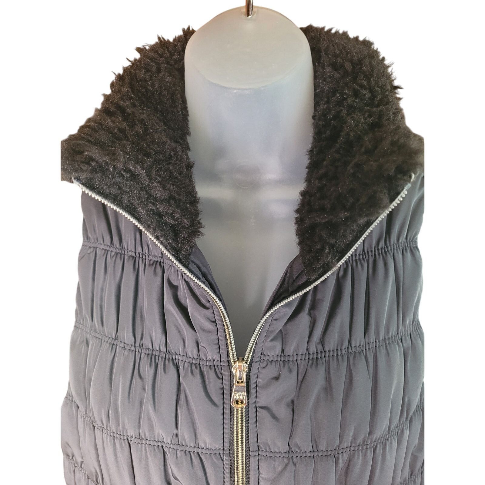 Calvin Klein Calvin Klein Women Blk Performance Vest Lined Sz M Size M / US 6-8 / IT 42-44 - 4 Thumbnail