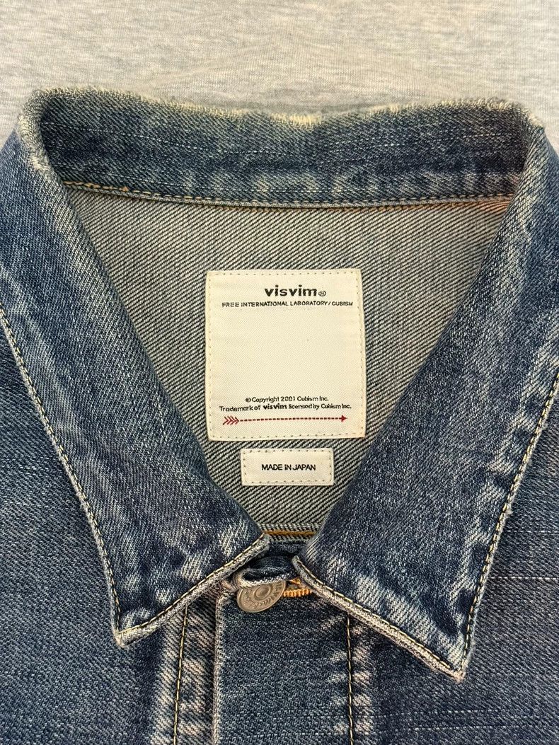 Visvim Visvim 22ss SS denim jacket Size US M / EU 48-50 / 2 - 3 Thumbnail