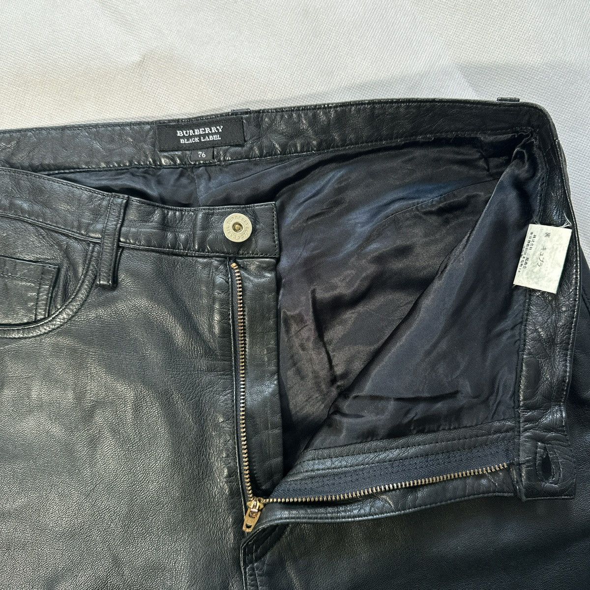 Burberry Burberry Black Label Leather Trousers Size US 28 / EU 44 - 6 Thumbnail